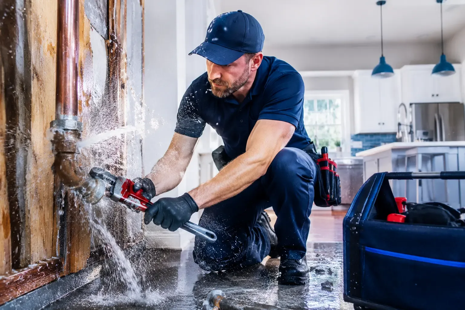 Local emergency pipe repair professionals in Nauvoo, AL